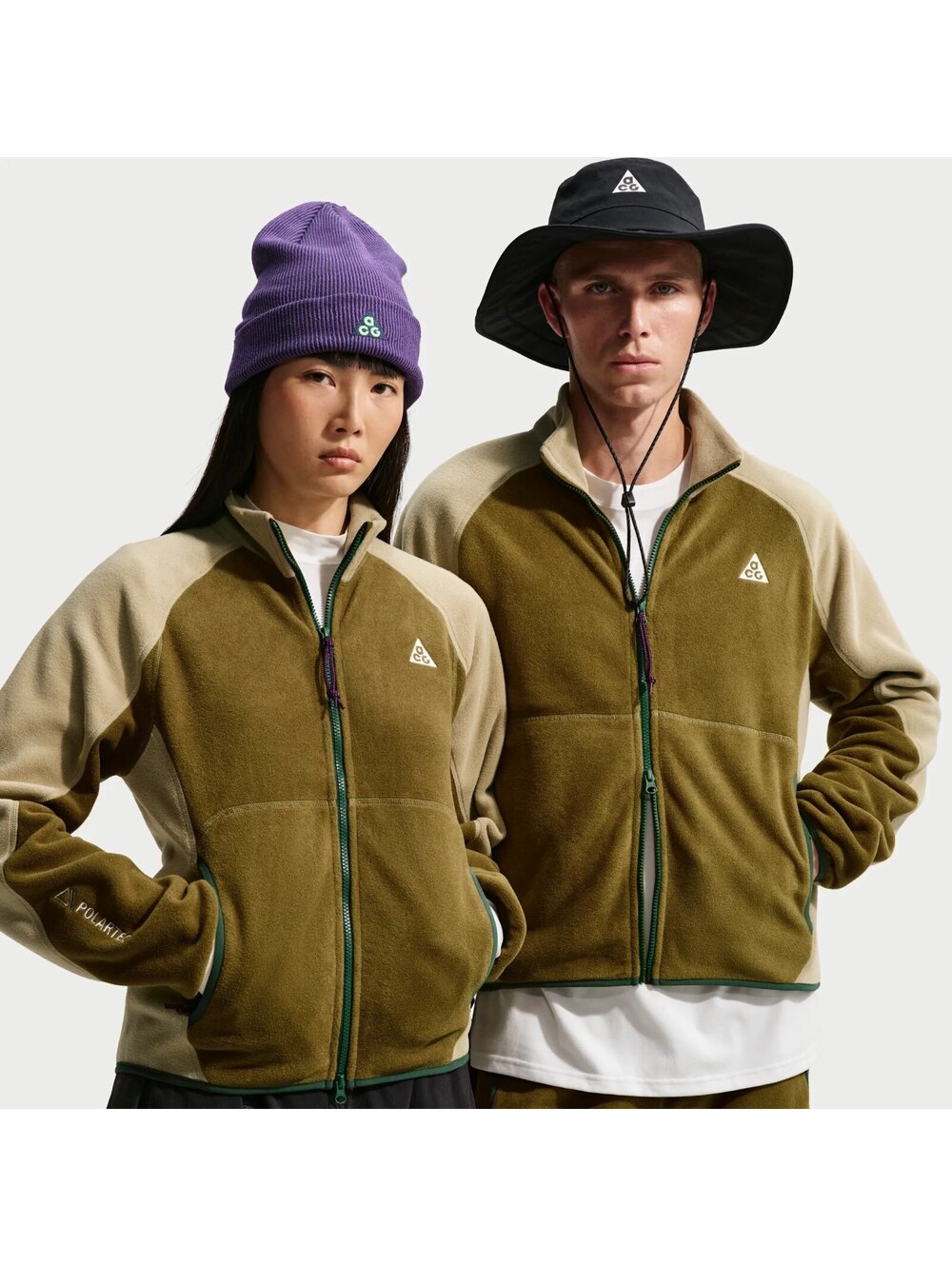 NWT New Nike ACG Wolf Tree Full-Zip Jacket - Olive Flak - M